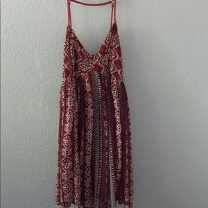 Cute printed mini dress